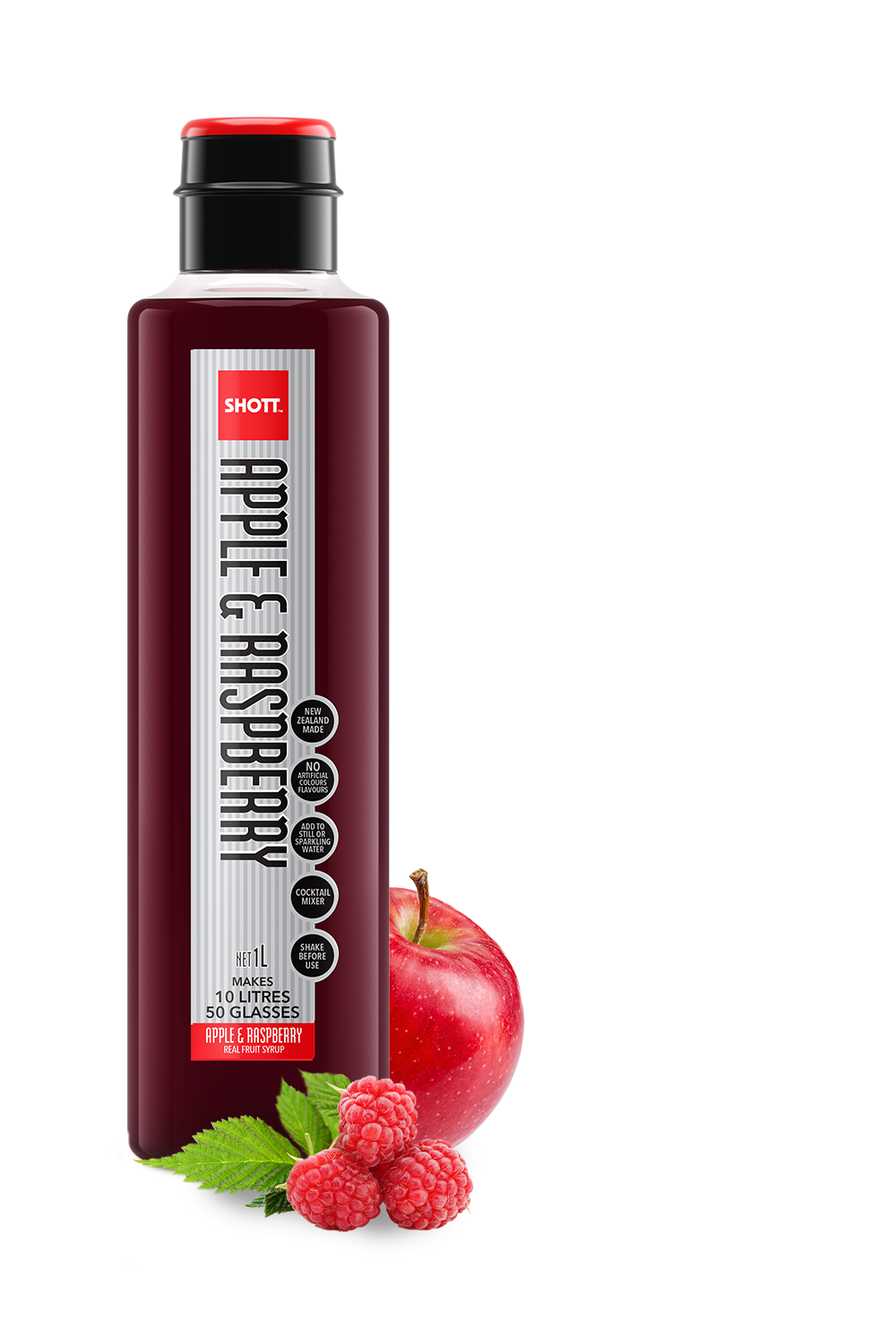 Flavours - APPLE & RASPBERRY | SHOTT BEVERAGES