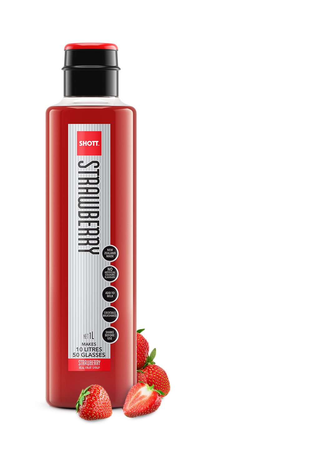 Buff Strawberry Flavours - STRAWBERRY | SHOTT BEVERAGES